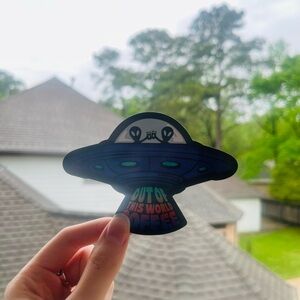 Dutch Bros Sticker Out Of This World Coffee March 2025 Alien